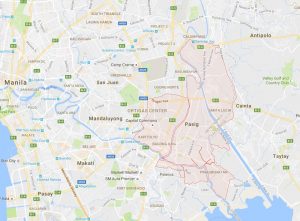 Pasig City Map