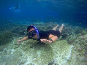 Rosendo Cuyasen Free Diving in Moalboal